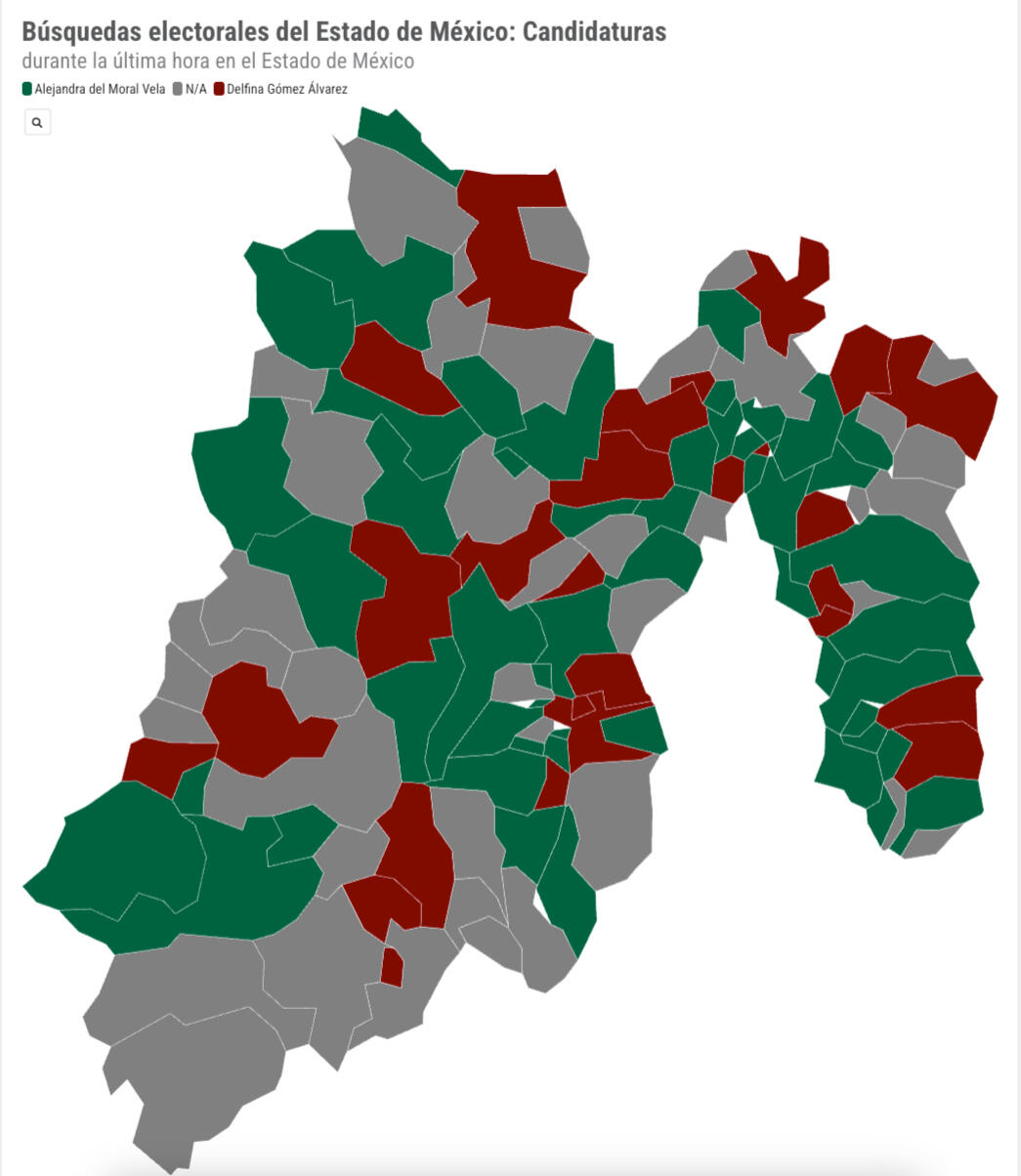 Electoral searches by neighborhood